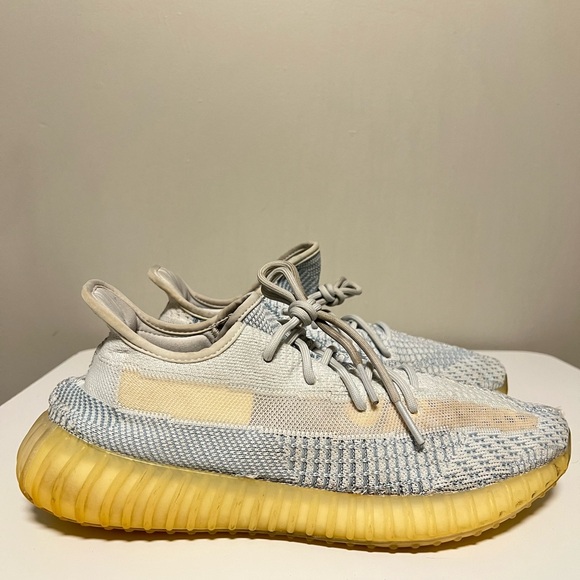 Adidas Yeezy Boost 350 V2 Cloud White Non-Reflective FW3043 US 12 - Picture 4 of 14